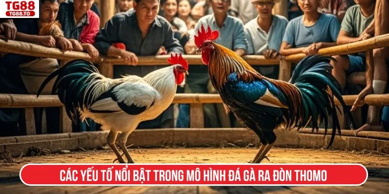 Các yếu tố nổi bật trong mô hình đá gà ra đòn Thomo