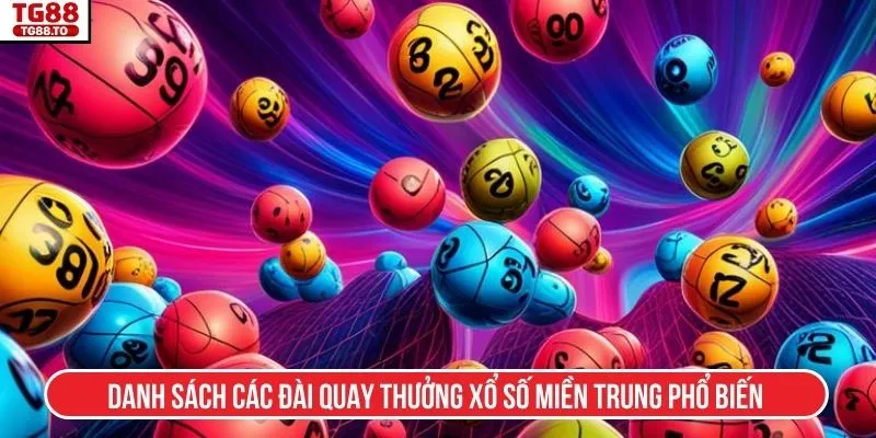 Danh sách các đài quay thưởng xổ số miền Trung phổ biến
