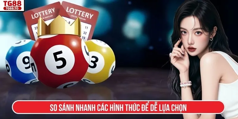 So sánh nhanh các hình thức để dễ lựa chọn
